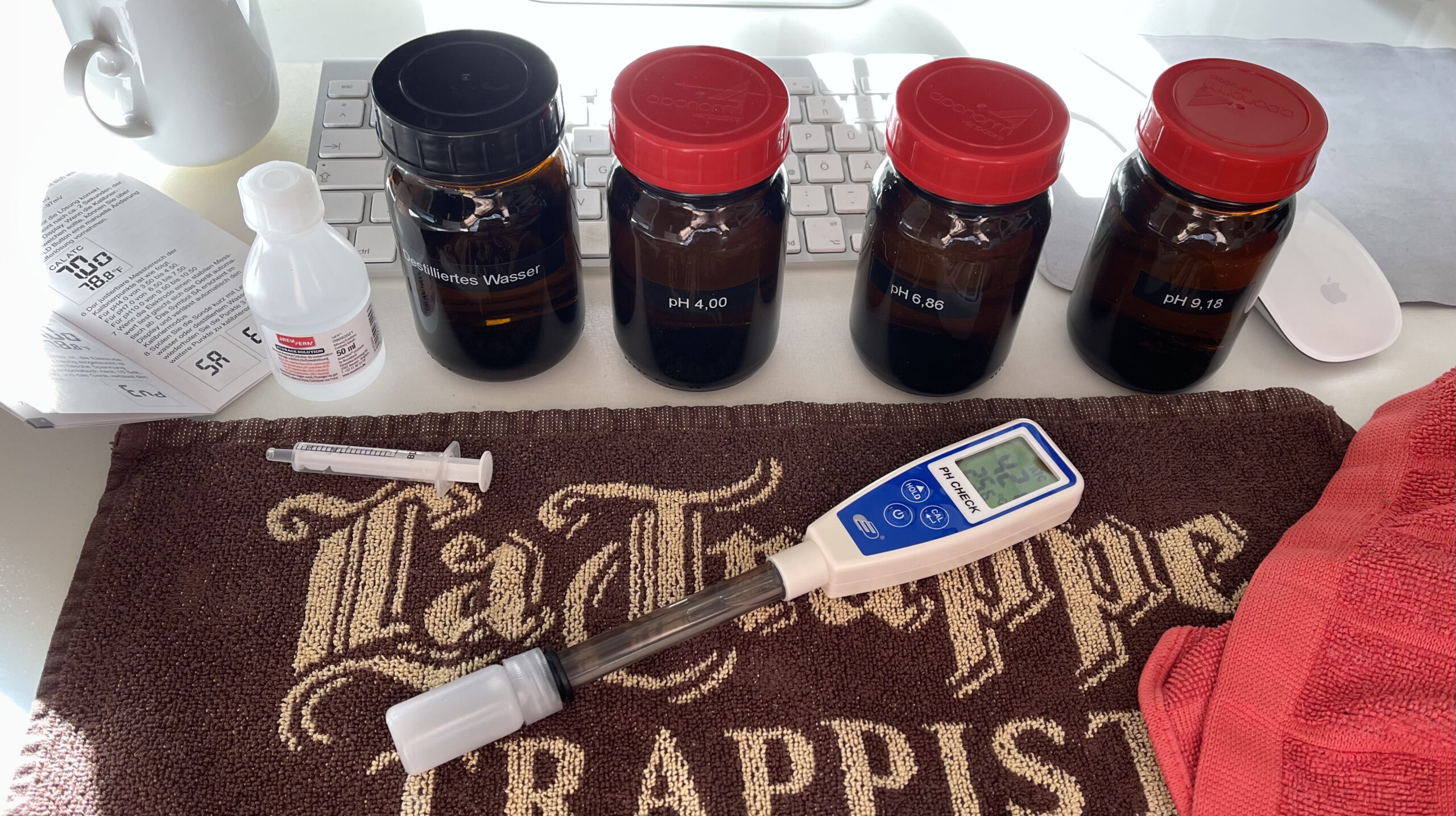 pHMeter kalibrieren Frankensteiner